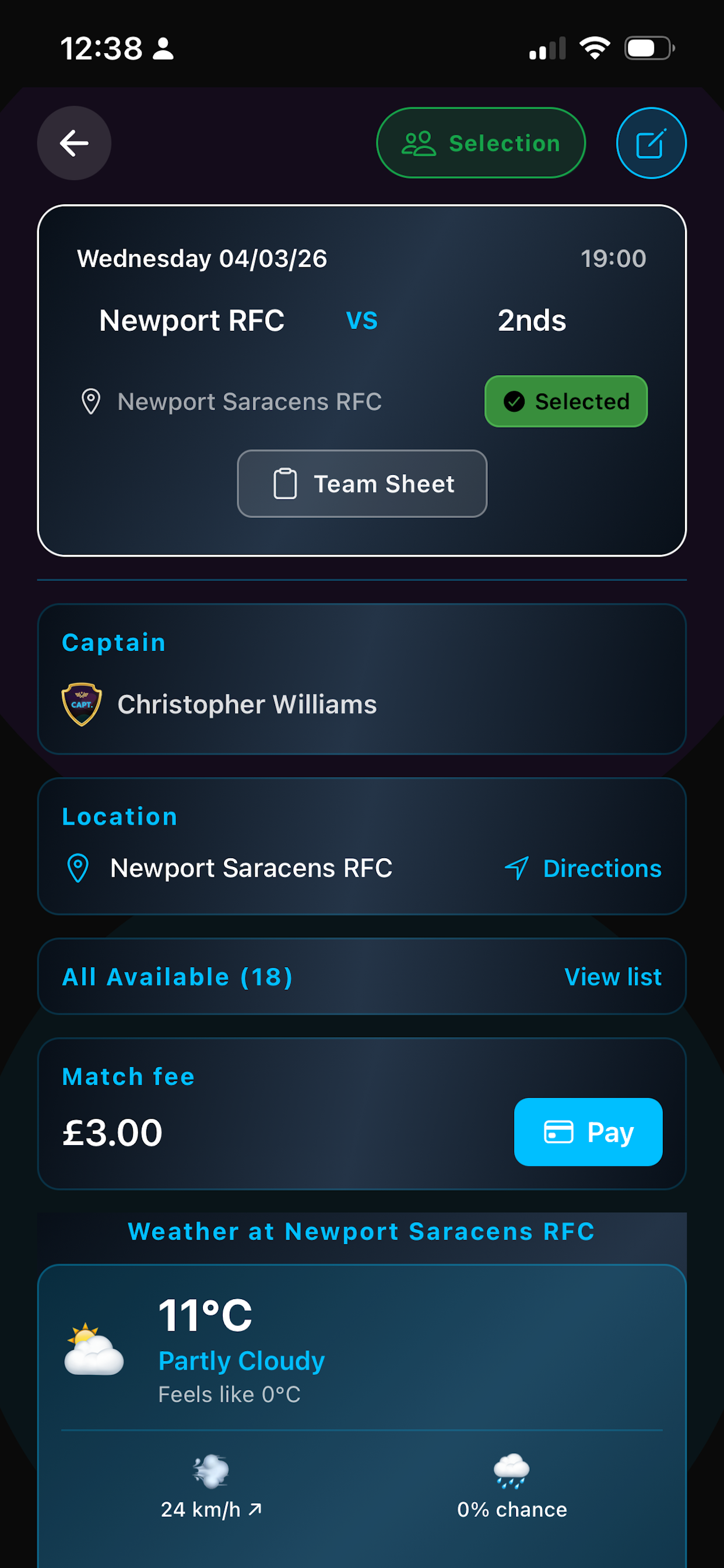 Get The Game On app screenshot 3